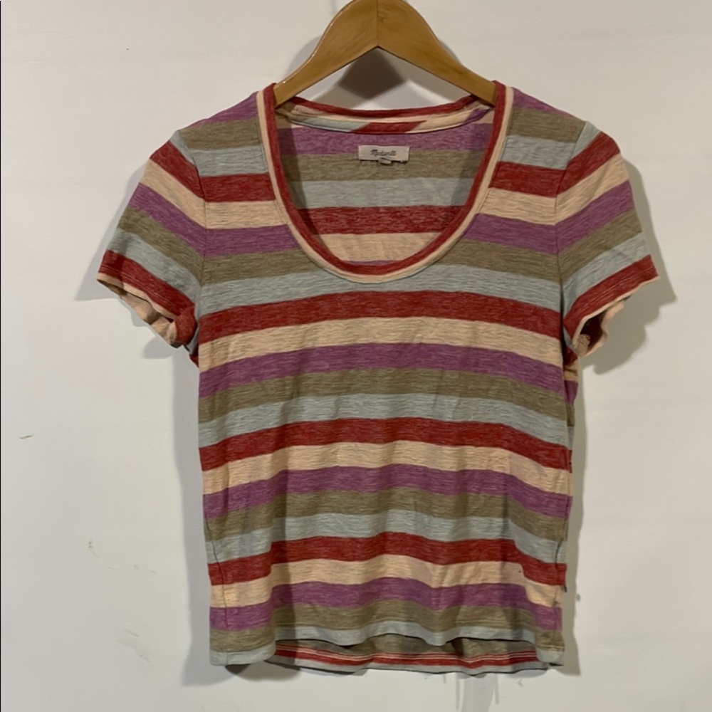 Madewell Striped Multicolor Women's Top